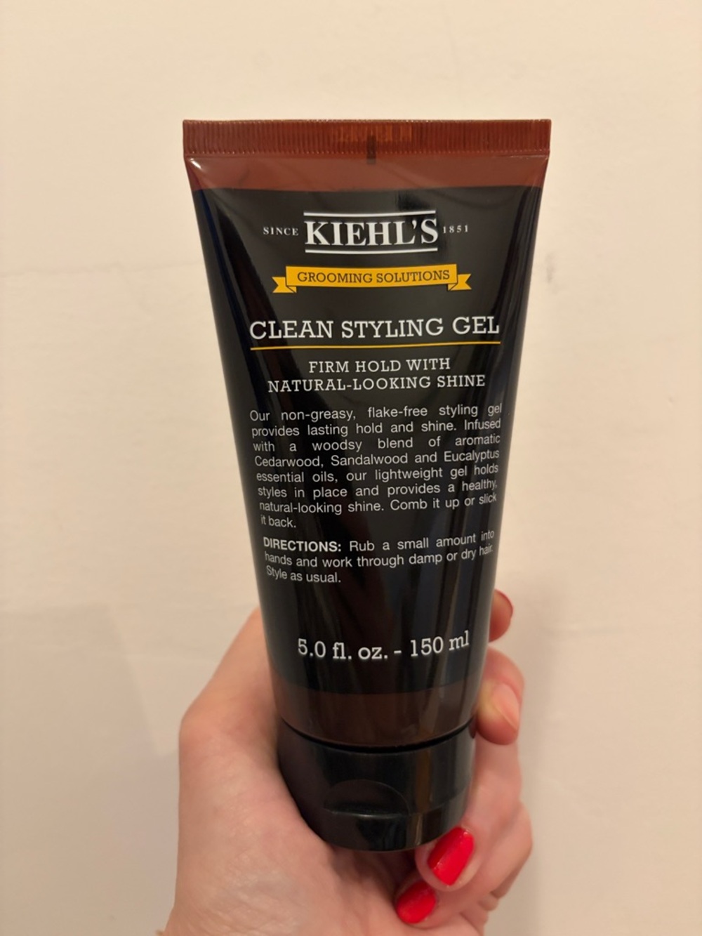 Kiehl's Clean Styling Gel for Men - New Never Opened
